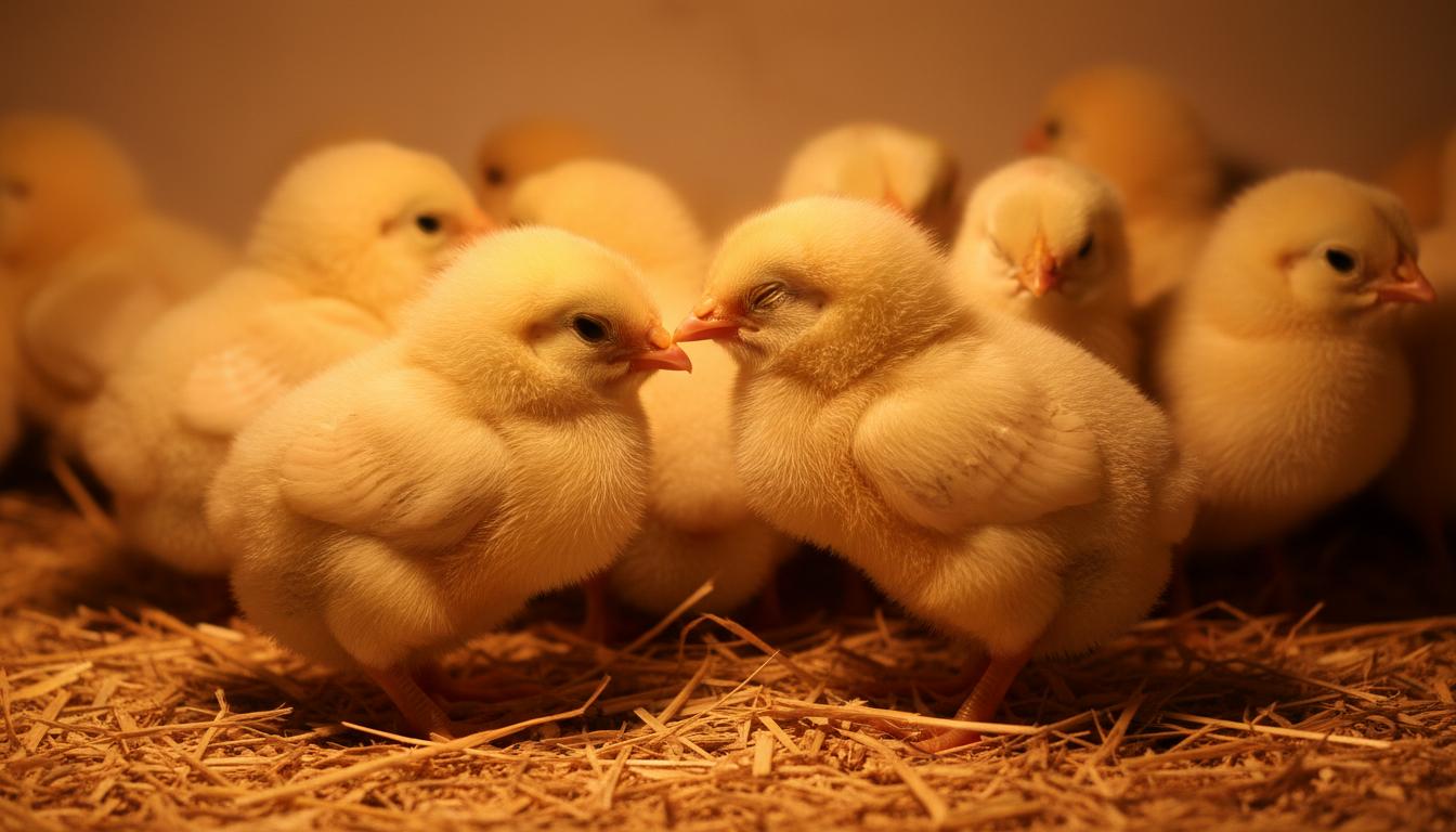Day-old chicks for backyard chicken farming