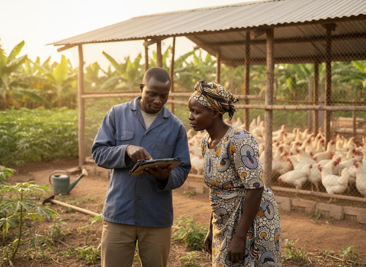 Poultry farming consultation