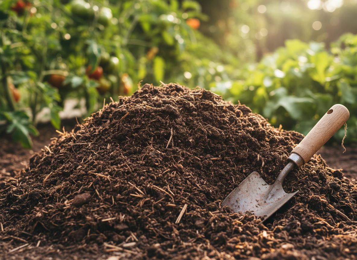 Chicken manure for gardens